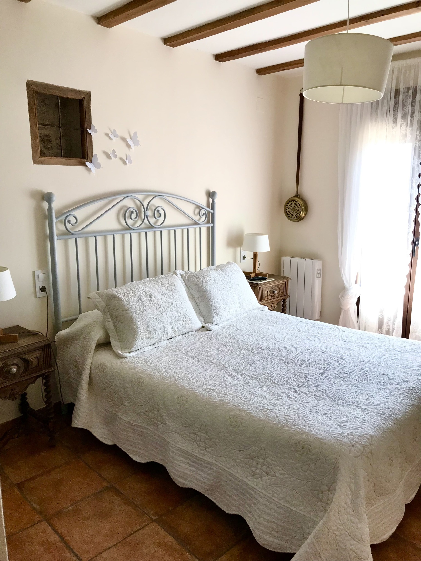Dormitorio principal Casa Rural La Fragua Lanzahíta