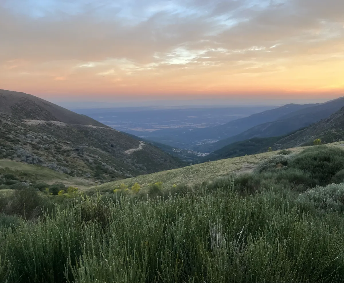 Atardecer en el Puerto de Mijares. Valle del Tiétar. Autor: Isa Nieto