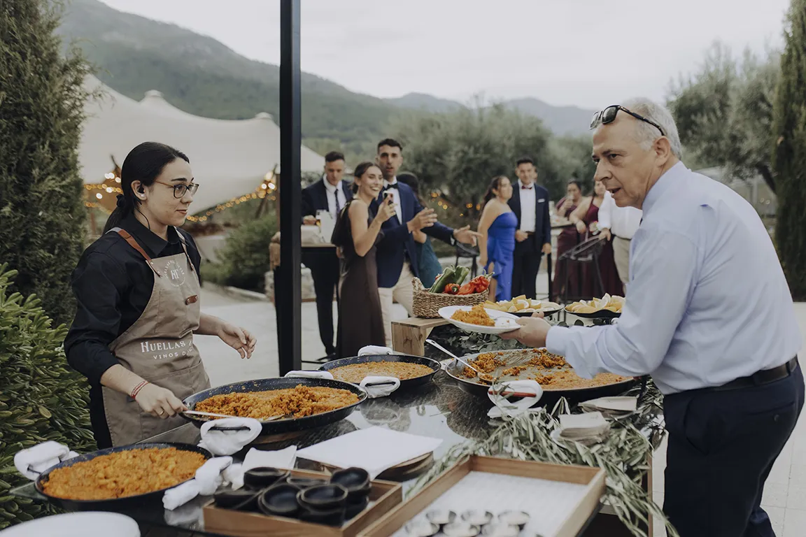 Servicio de boda en Huellas del Tiétar. Valle del Tiétar, Sierra de Gredos.