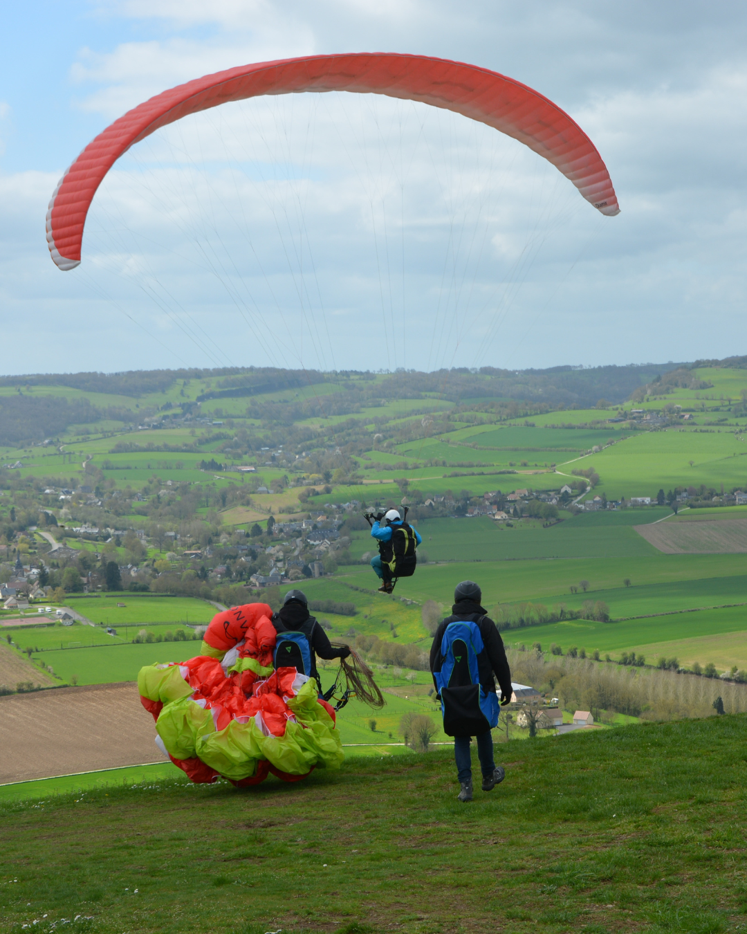 Parapente en Pedro Bernardo