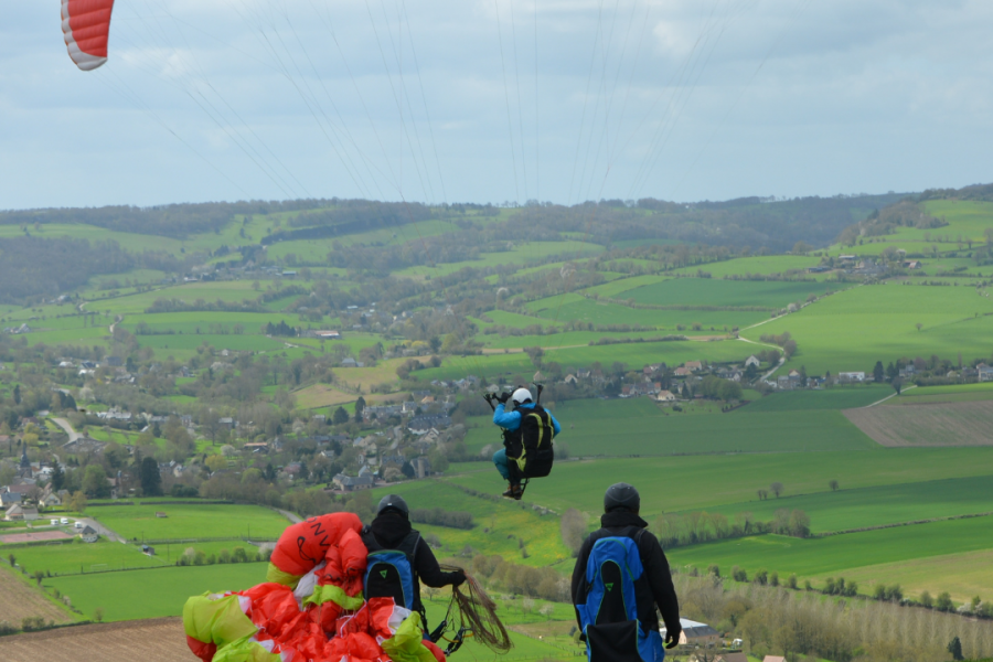 Parapente en Pedro Bernardo